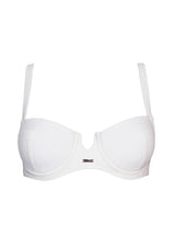 Maó Sexy Cavalier Underwire Bikini Top - Ivory - Laara Swim