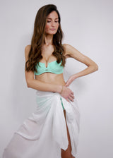 Barletta Beach Sarong - White - Laara Swim