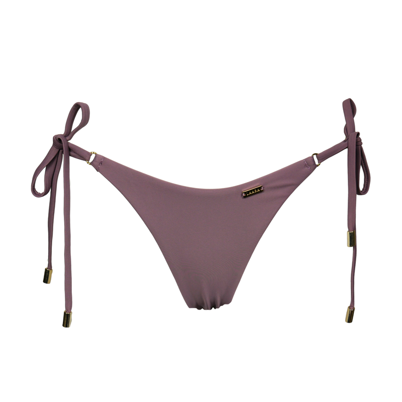 Elba Tie Side Bikini Bottom - Dusty Purple